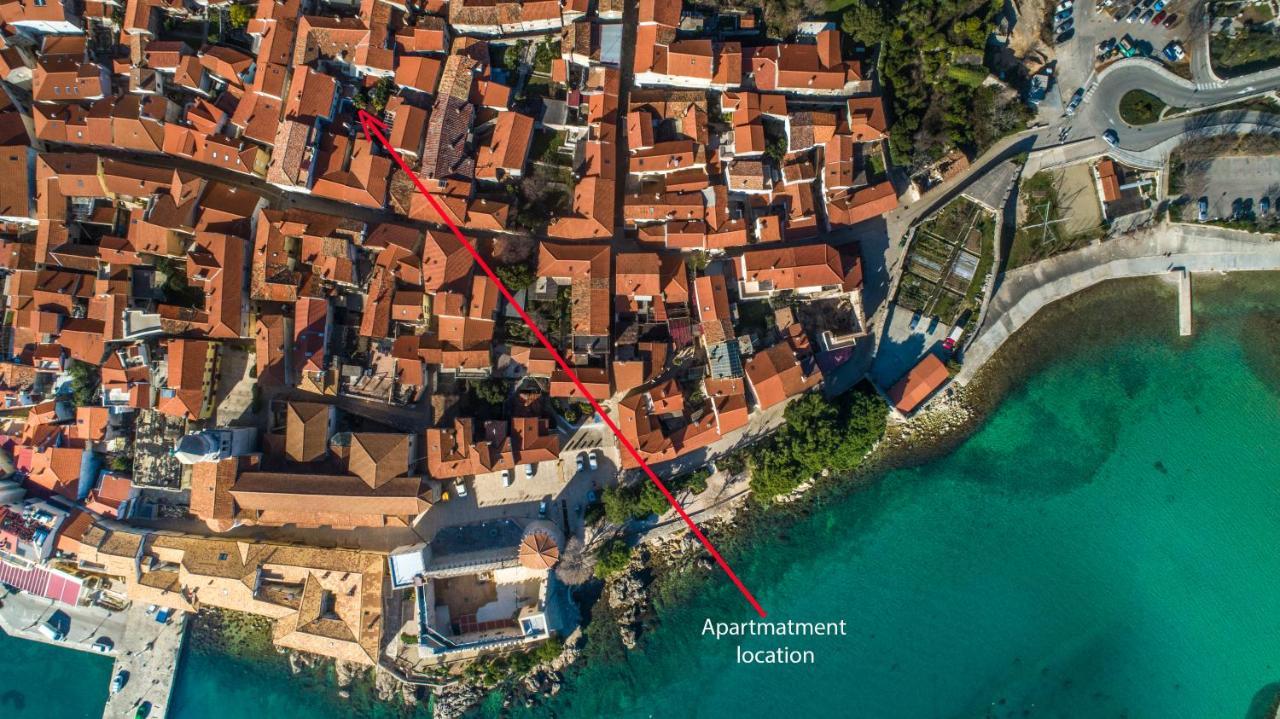 Apartament La Casa Di Pietra Krk Zewnętrze zdjęcie